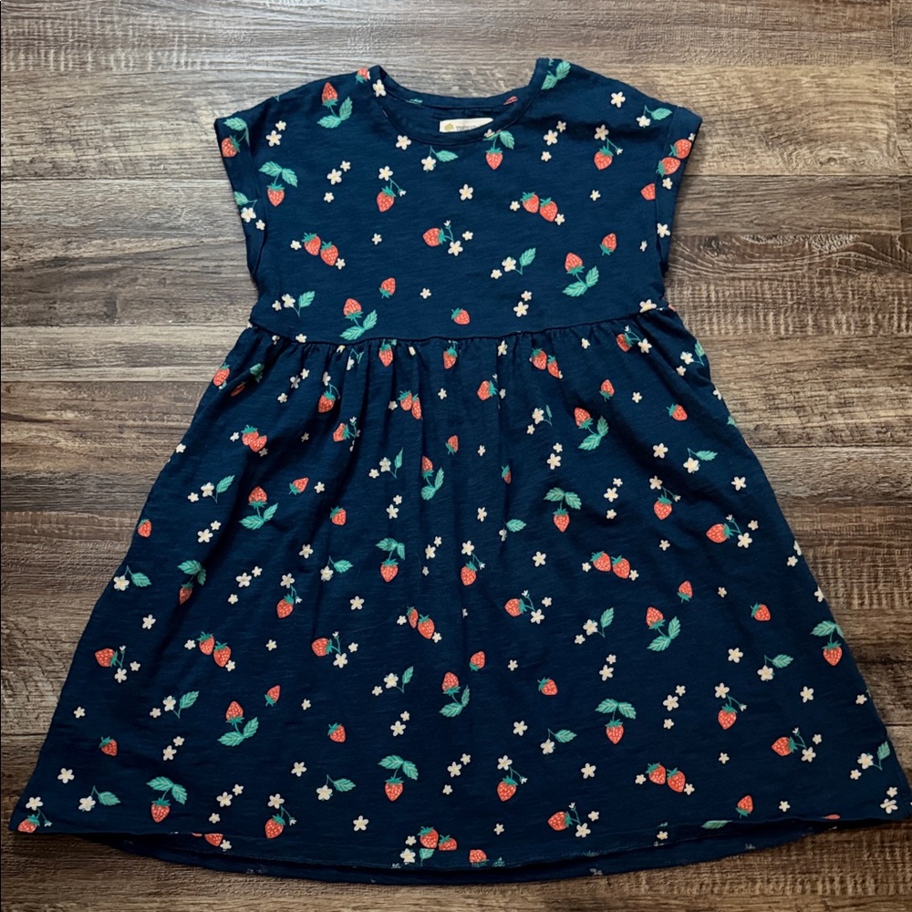 Tucker + Tate Navy Dress with Strawberry print